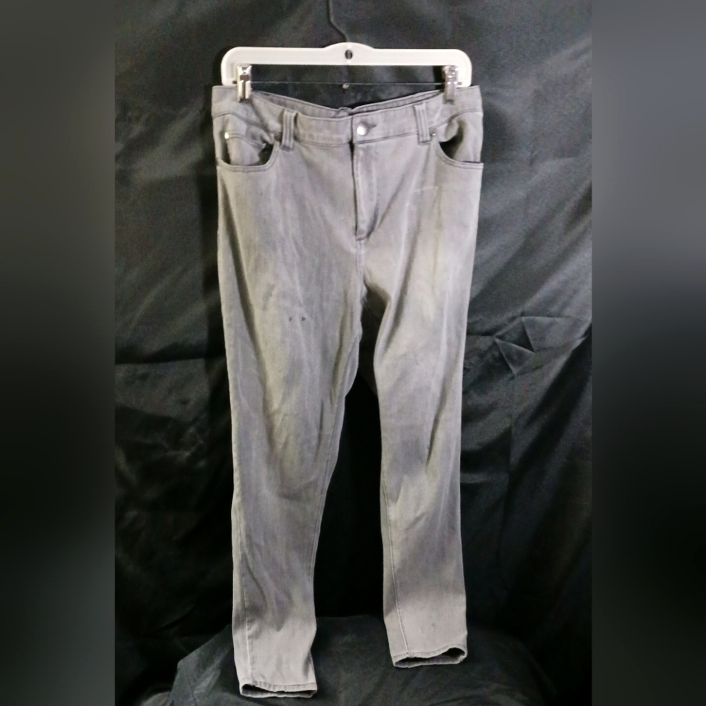 Gray jeans